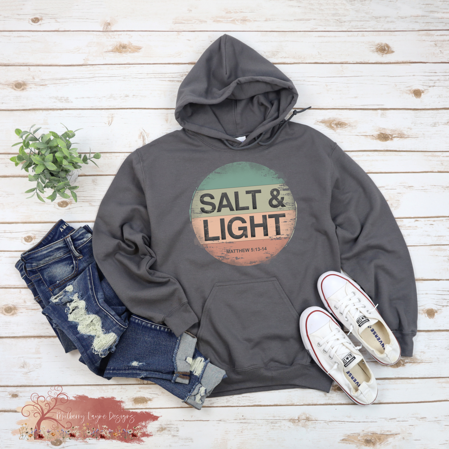 Salt & Light Hoodie  | Christian Hoodie