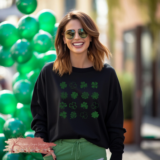 Four Leaf Clover Sweatshirt