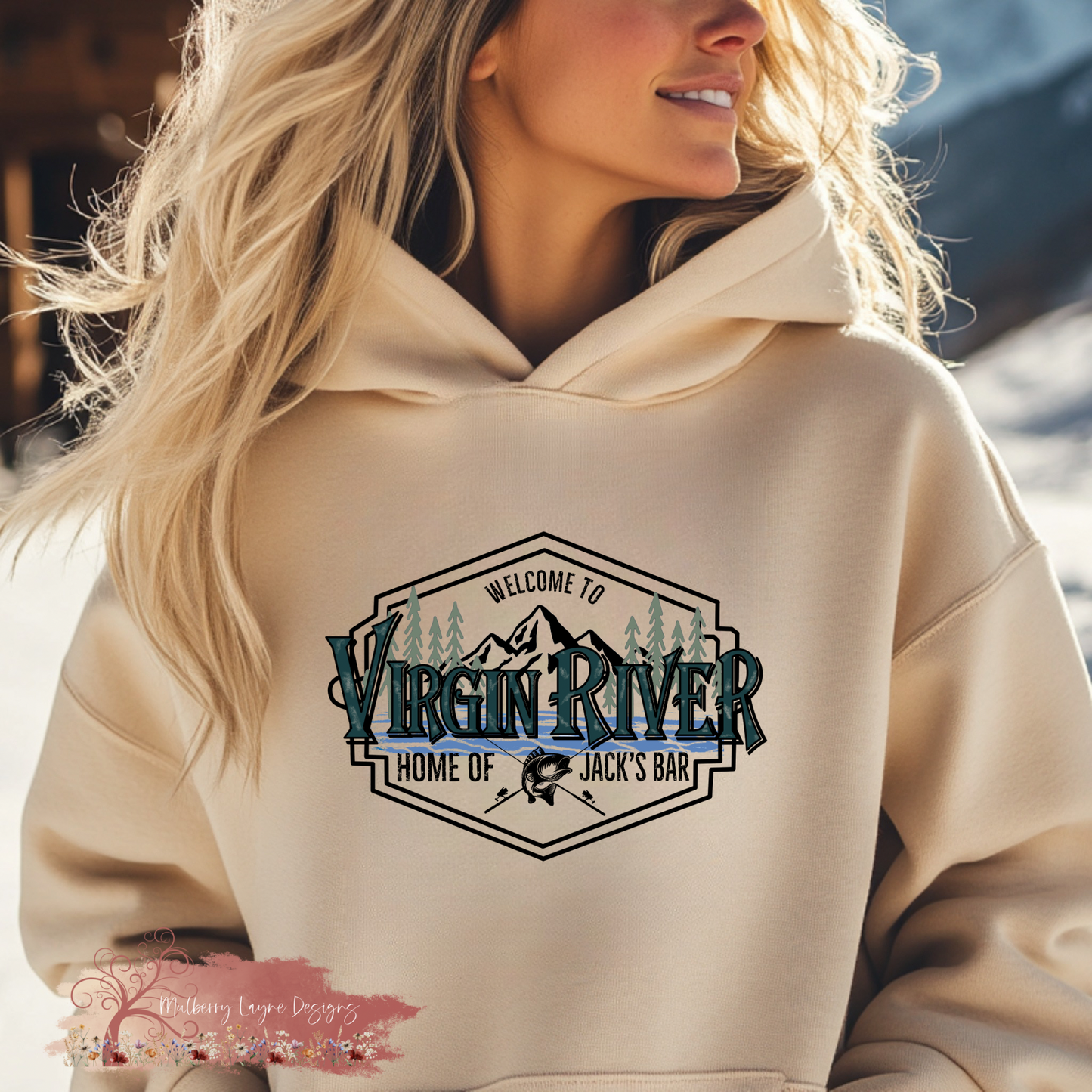 Virgin River Home Of Jacks Bar Hoodie