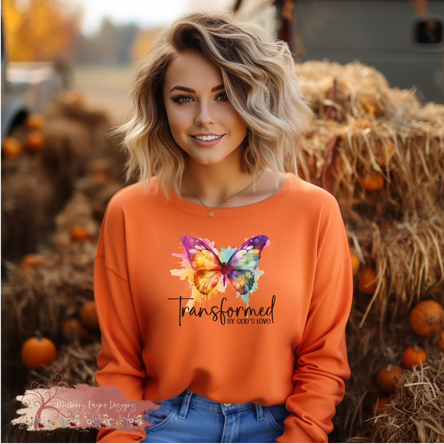 Transformed By God Sweatshirt