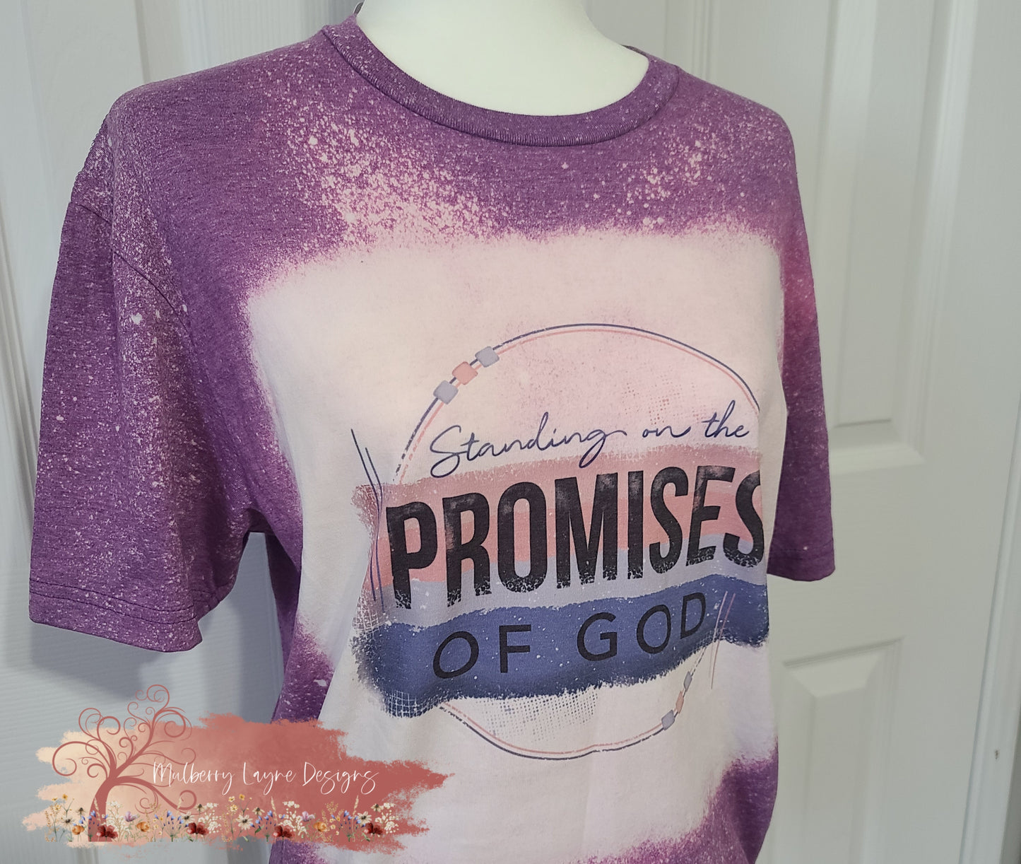 Bleached Promises Of God Bleached Shirt