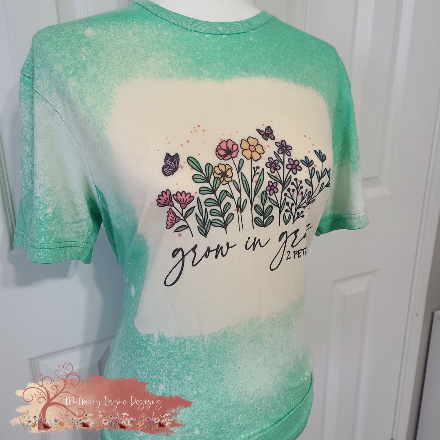 Grow In Grace Bleached Shirt