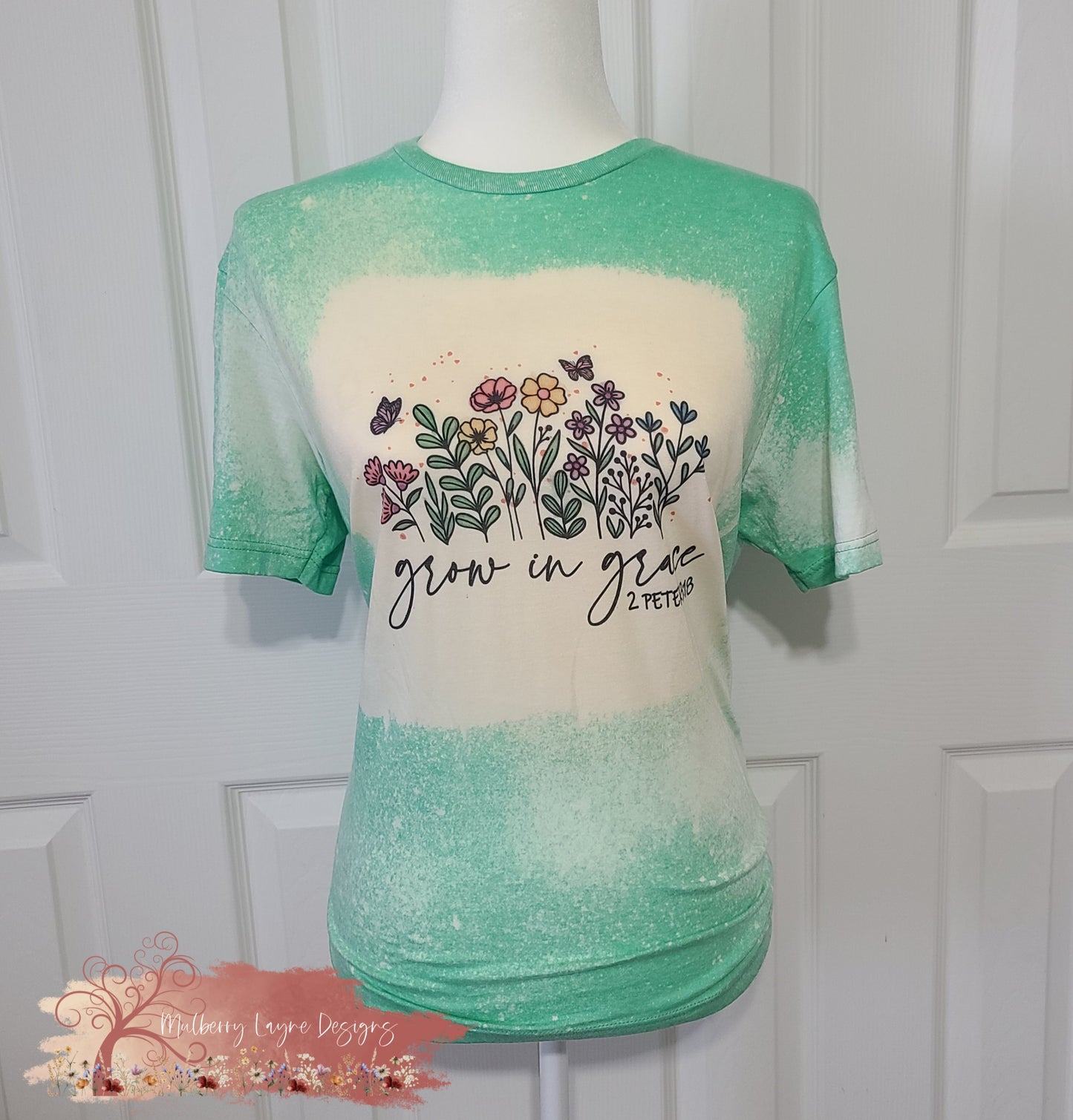 Grow In Grace Bleached Shirt