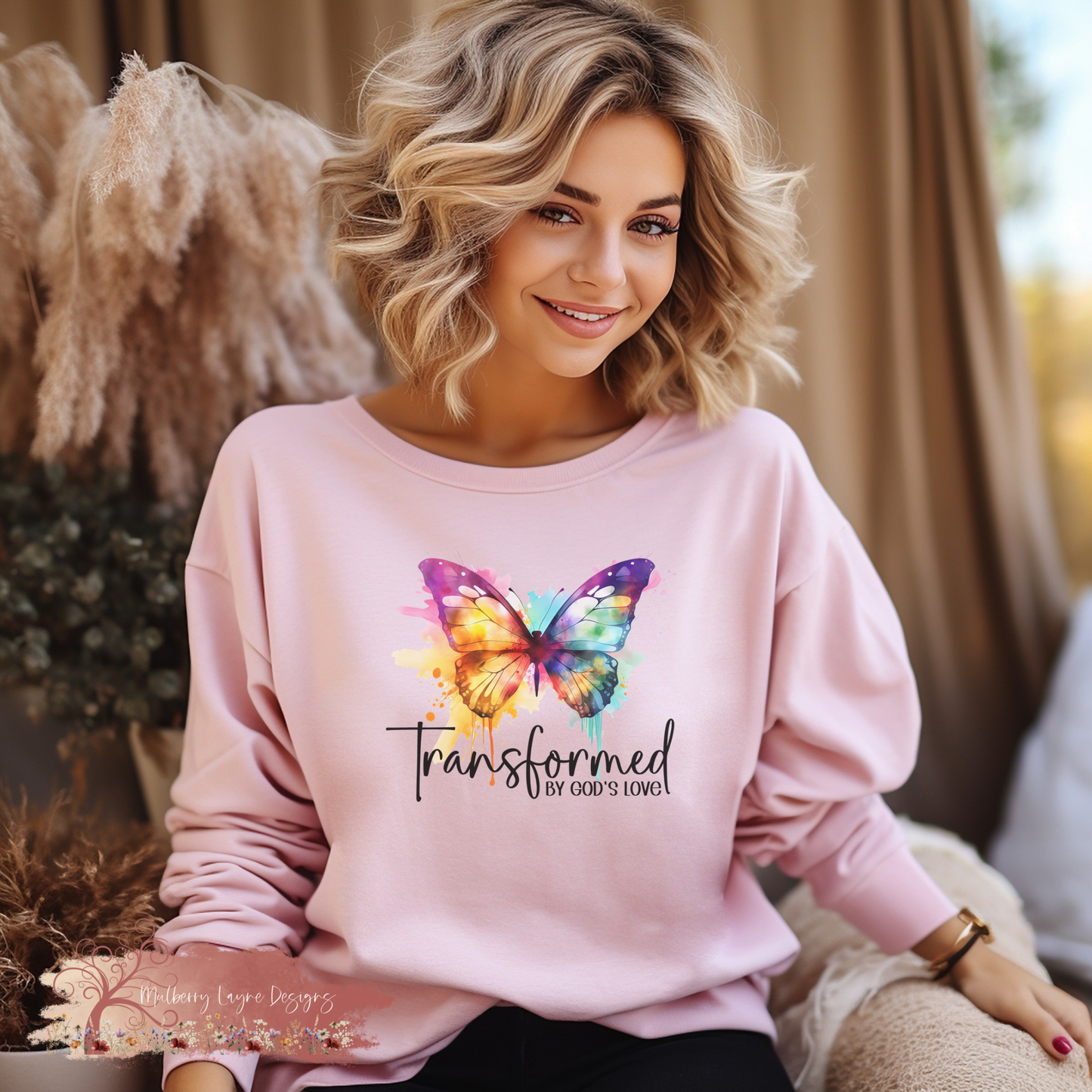 Transformed By God Sweatshirt