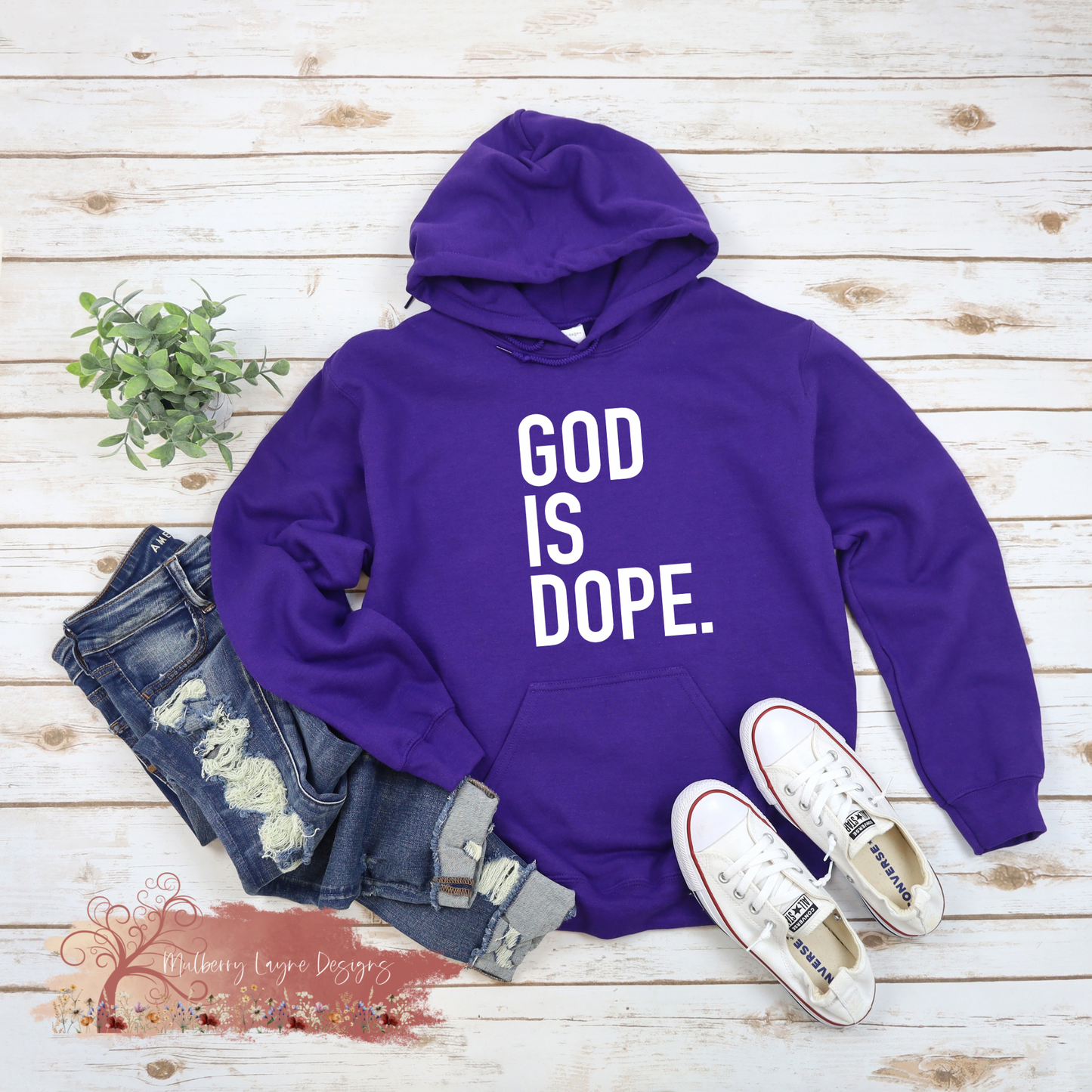 God Is Dope Hoodie