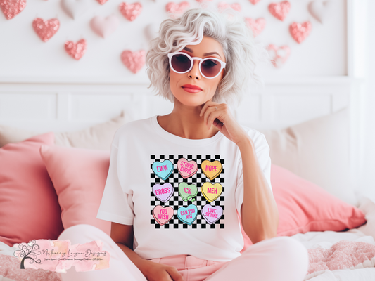 Anti Valentine’s Day Candy Heart Shirt