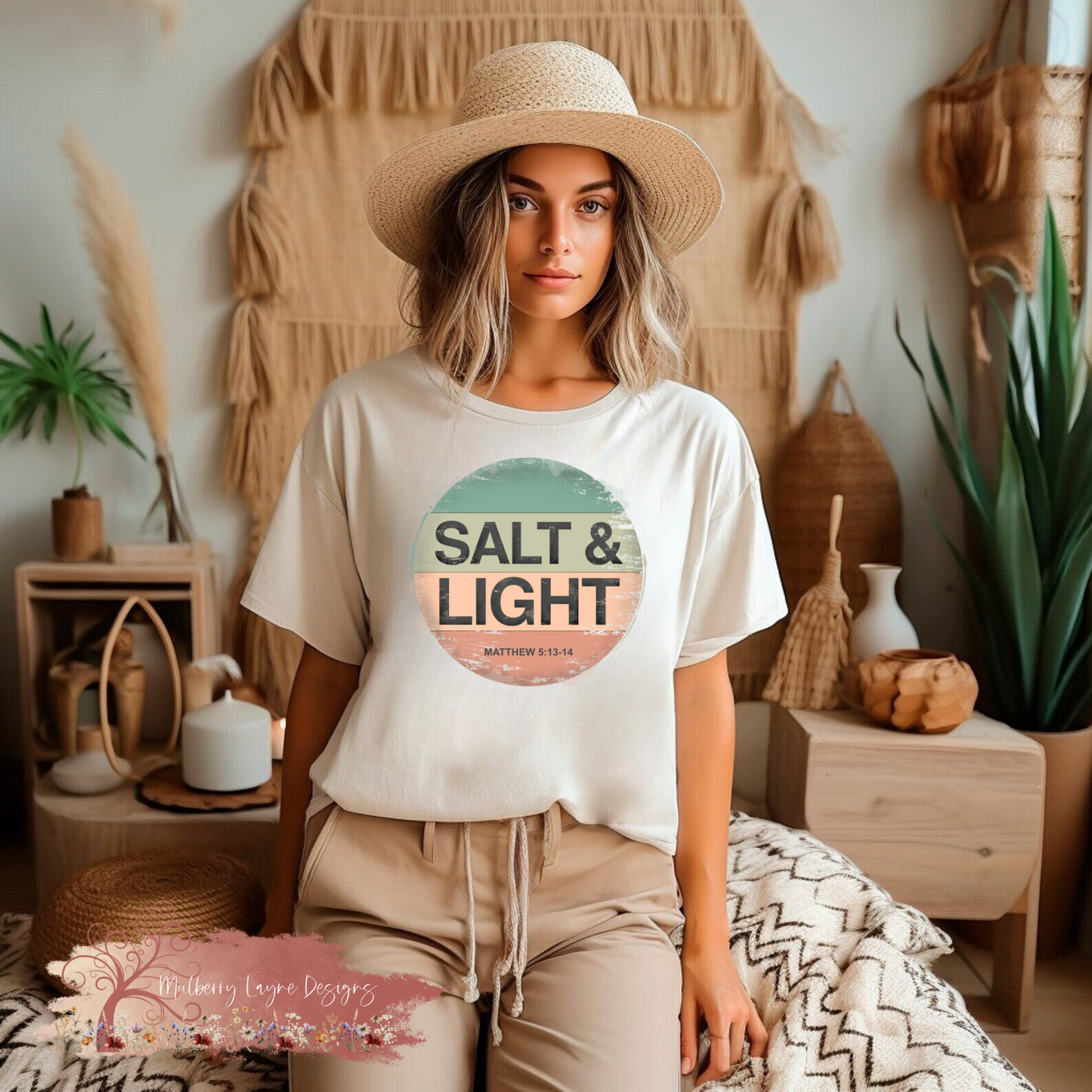 Salt & Light T-Shirt | Christian T-Shirt