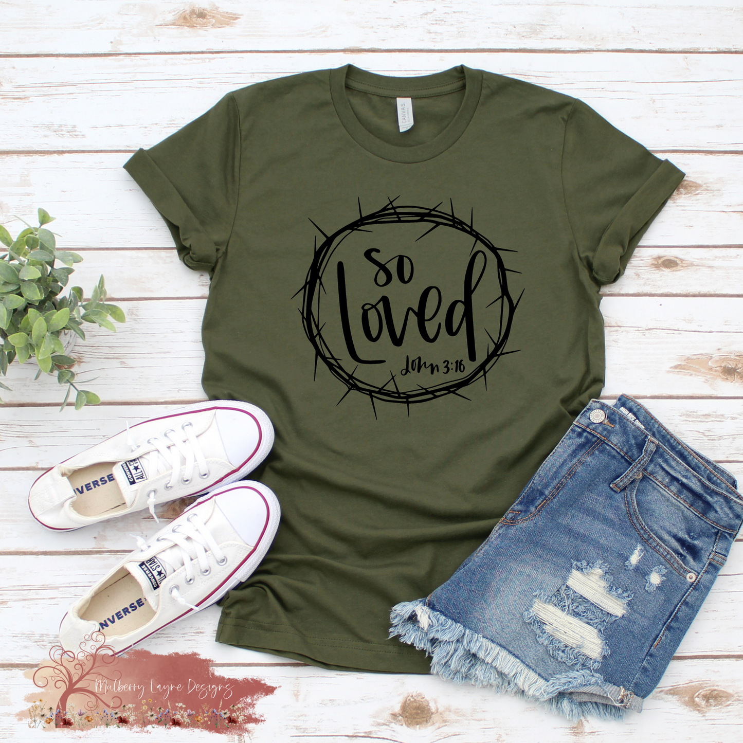 So Loved T-Shirt / John 3:16