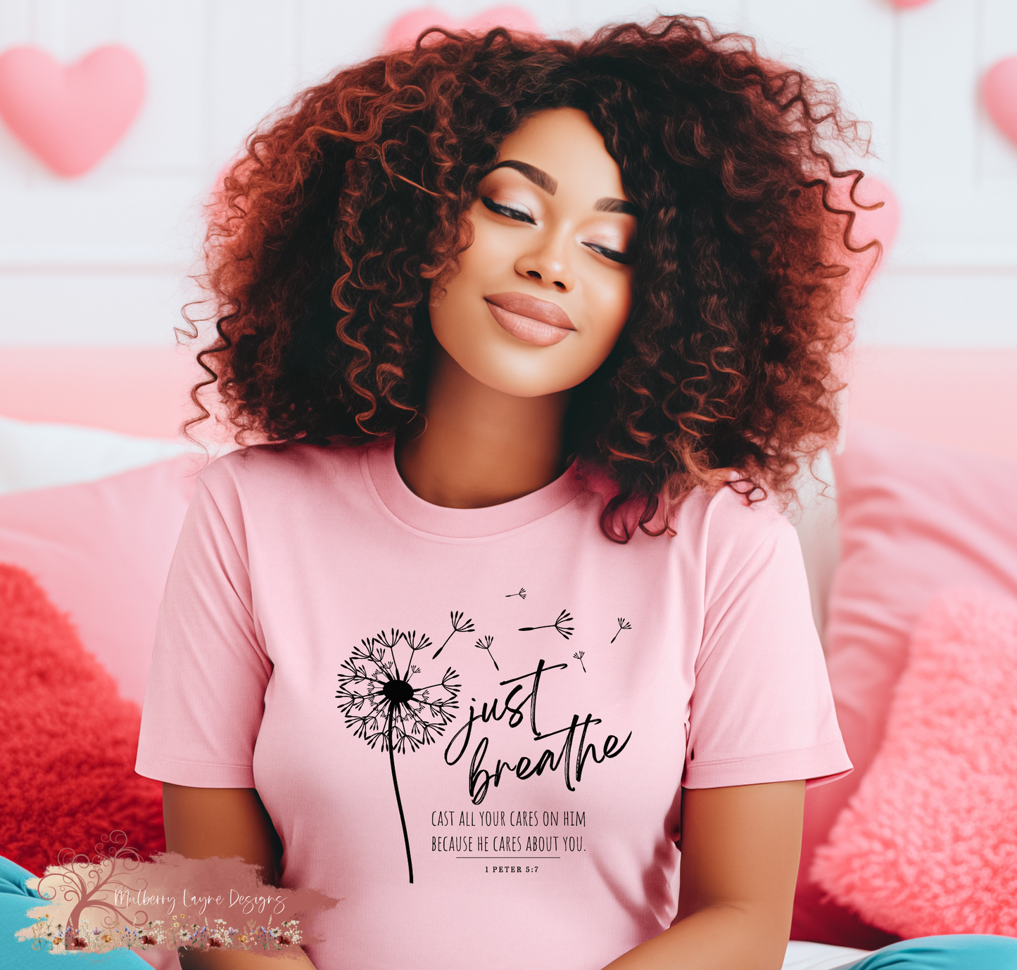 Just Breathe Dandelion T-Shirt