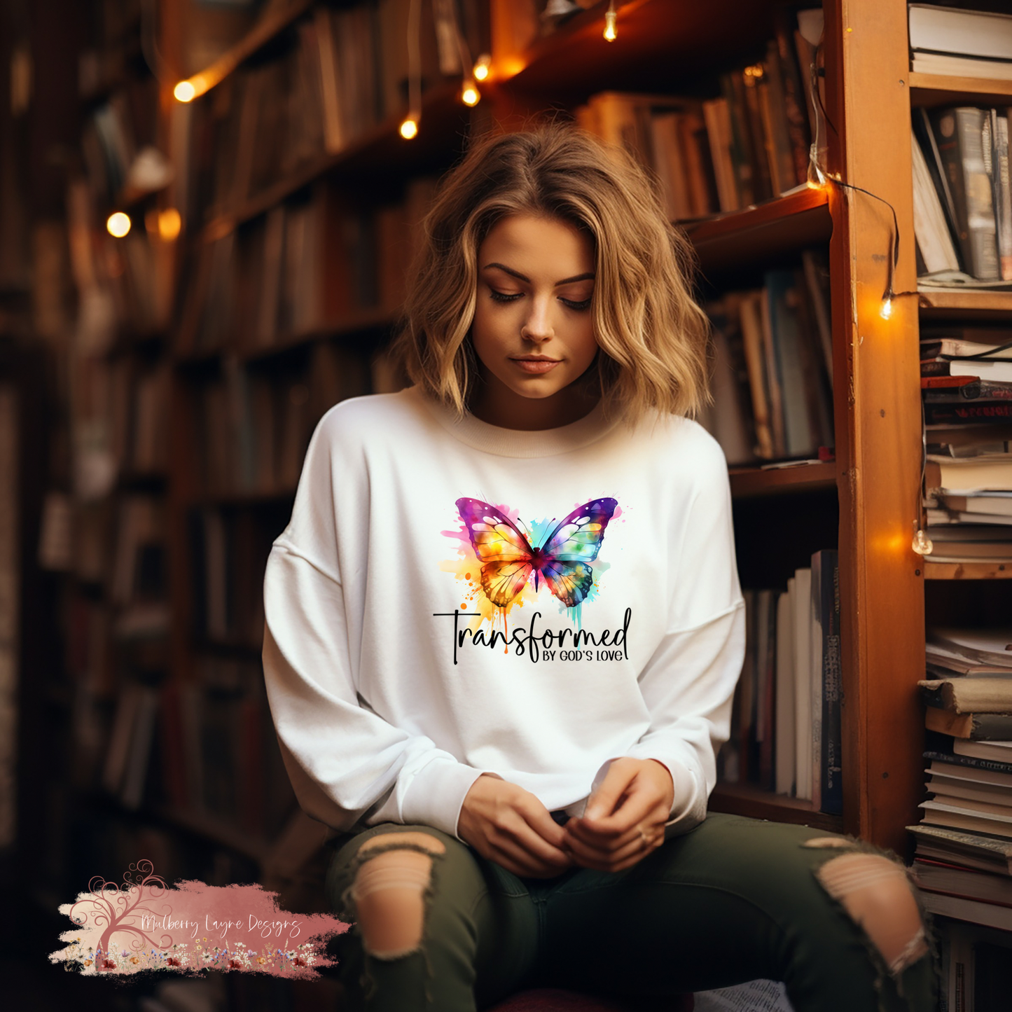 Transformed By God Sweatshirt