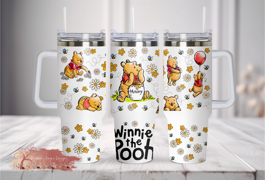 Winnie Bear 40oz Tumbler